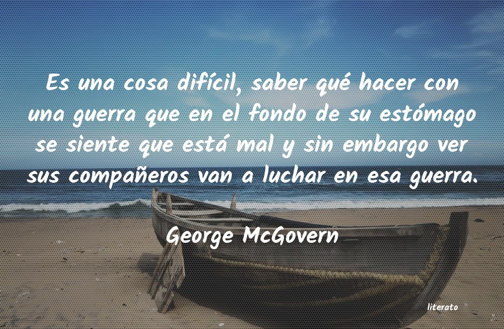 frases de George McGovern