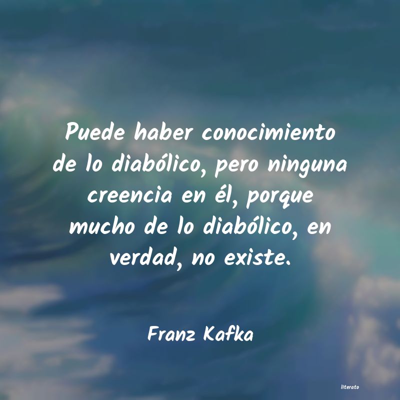 frases de Franz Kafka