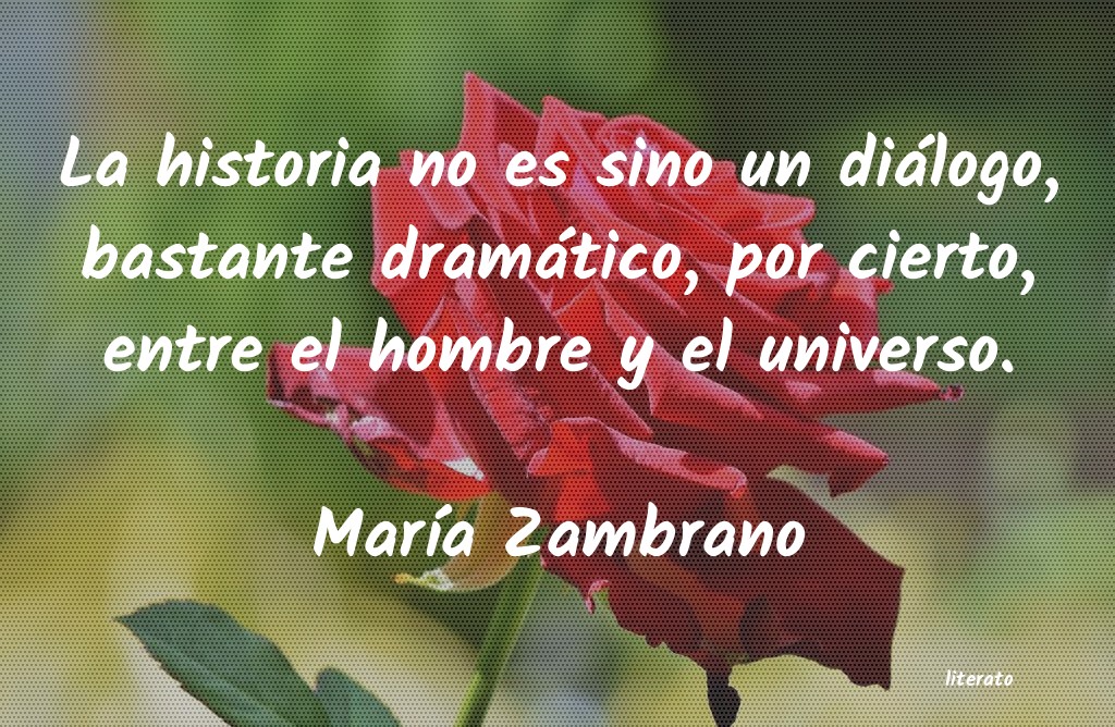 frases de MarÃa Zambrano