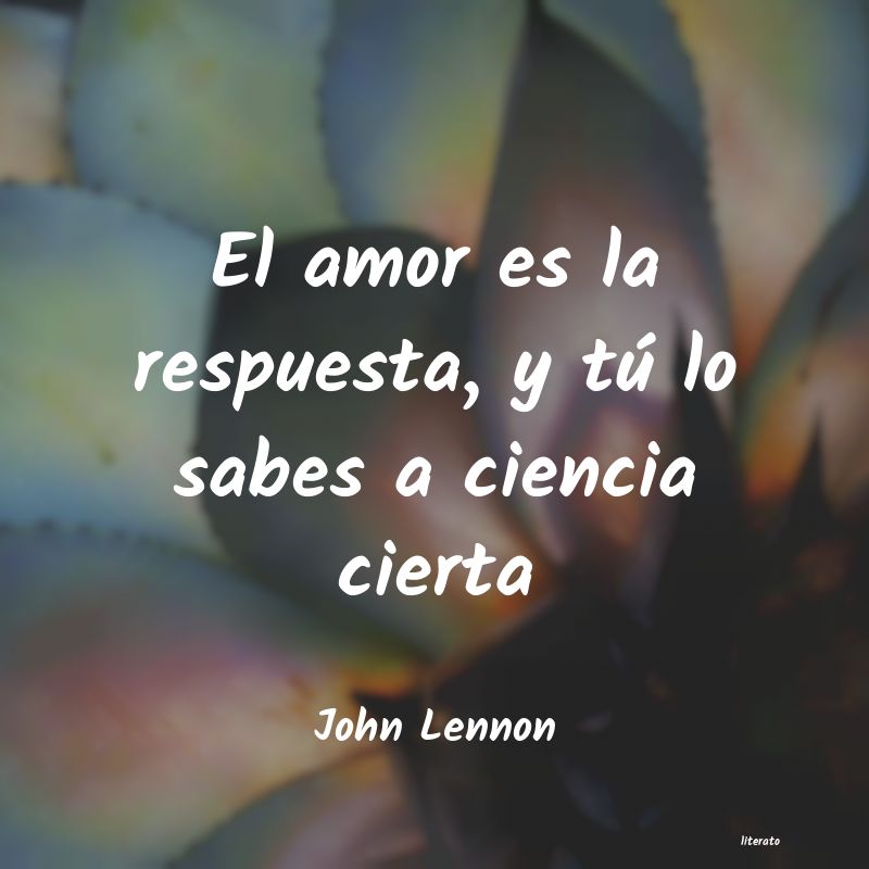 frases de amor de john lenon