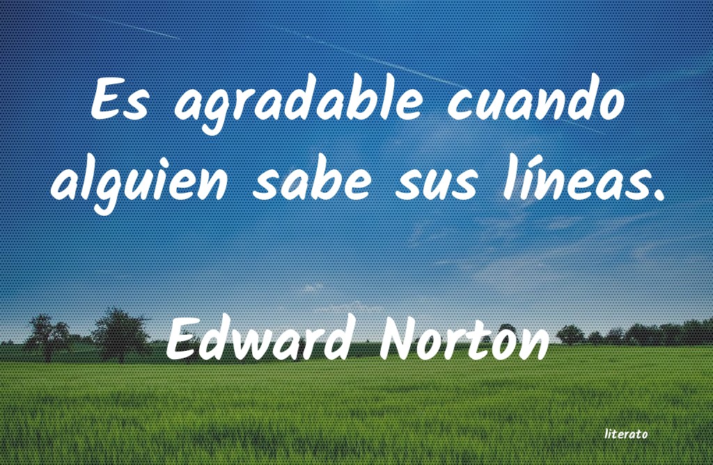 frases de Edward Norton