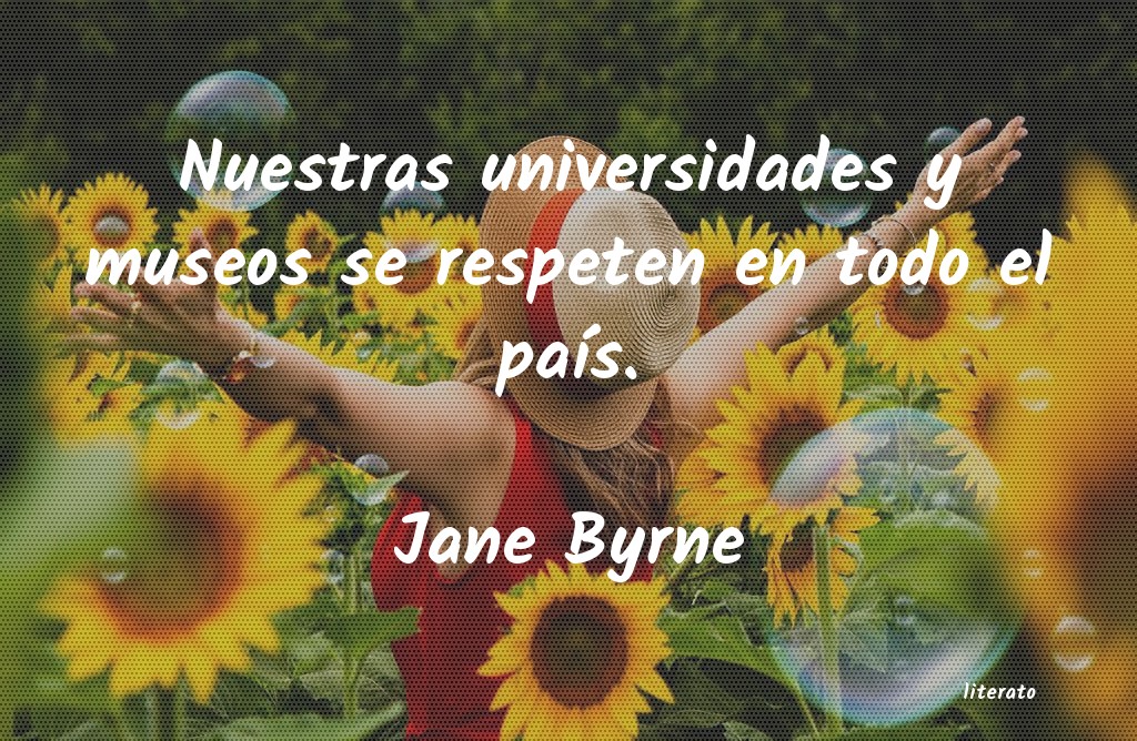 Frases de Jane Byrne