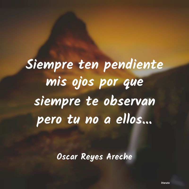 Frases de Oscar Reyes Areche