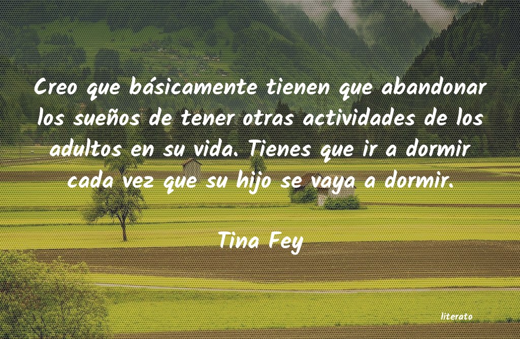 Frases de Tina Fey