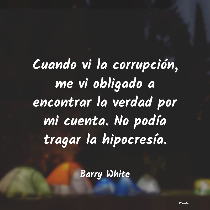 Frases de Barry White