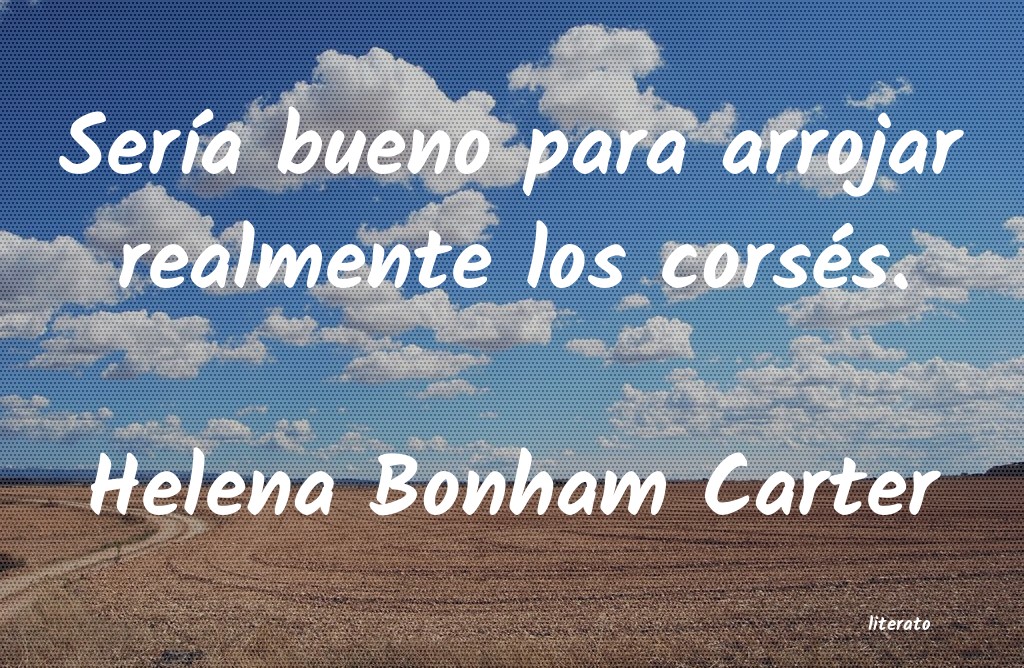 frases de Helena Bonham Carter
