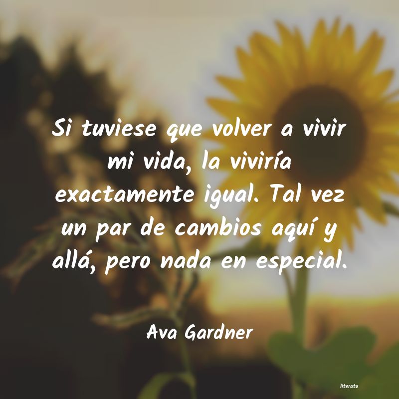 frases de Ava Gardner
