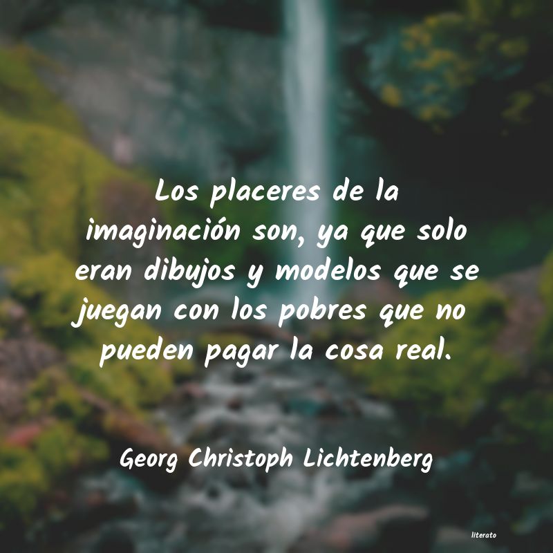 frases de Georg Christoph Lichtenberg