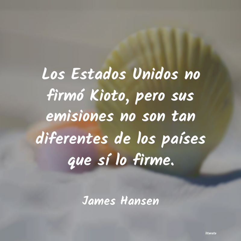 Frases de James Hansen