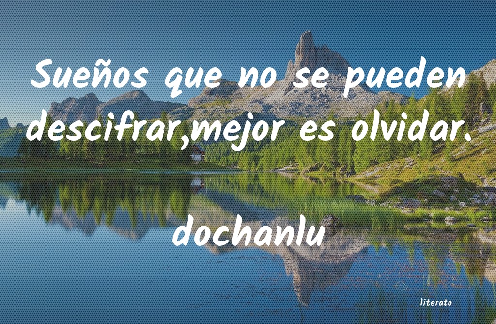 Frases de dochanlu