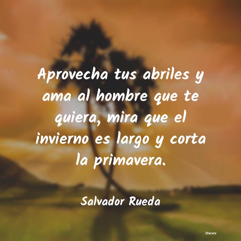 frases de Salvador Rueda