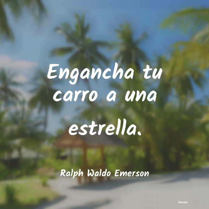 Frases de Ralph Waldo Emerson