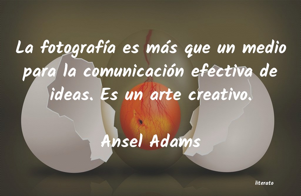 Frases de Ansel Adams