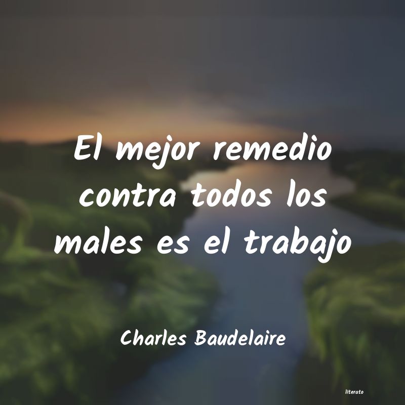 frases de Charles Baudelaire