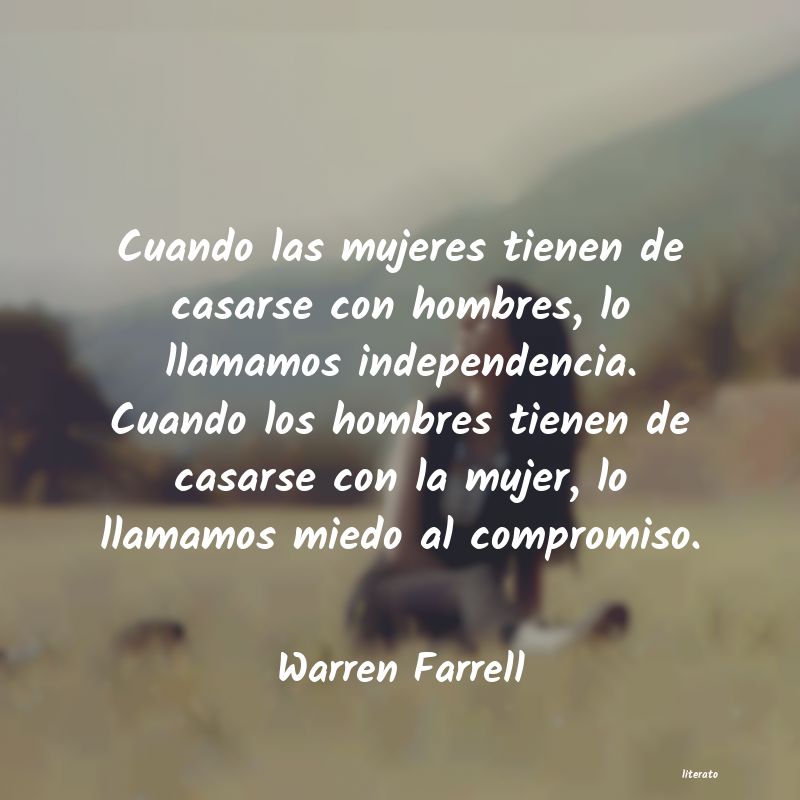 frases de Warren Farrell