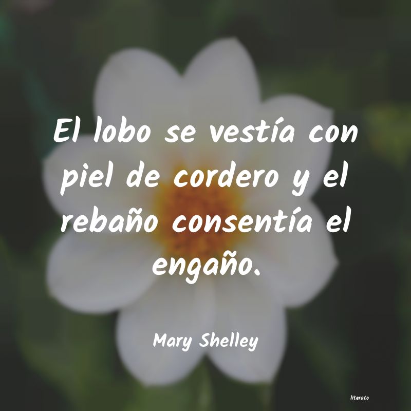 frases de Mary Shelley