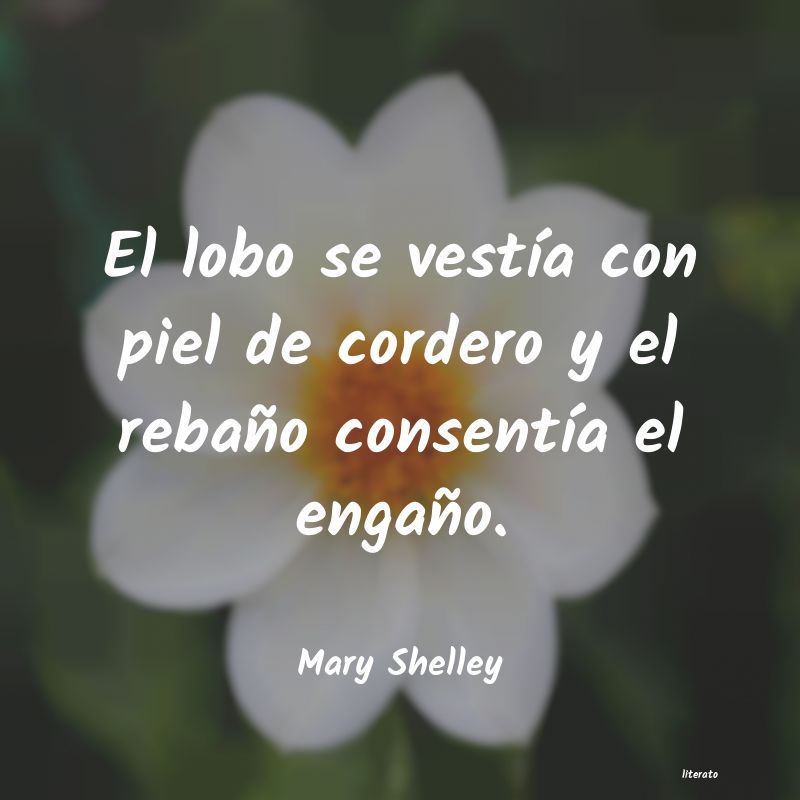 Frases de Mary Shelley