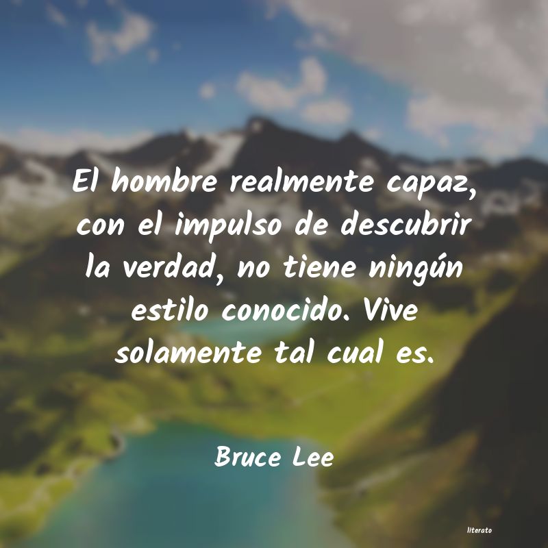 frases de Bruce Lee