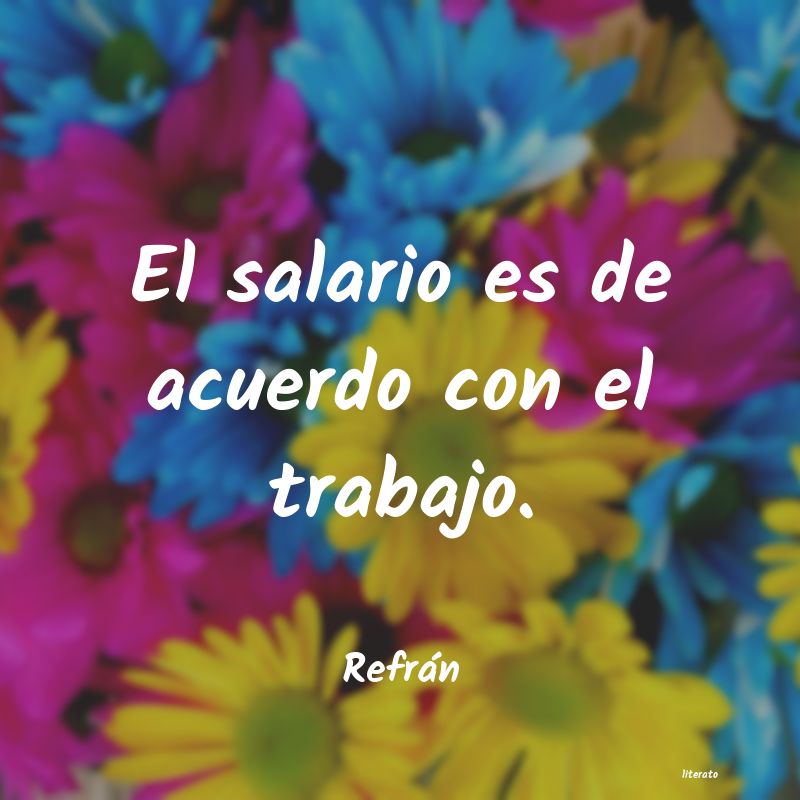 frases de Refrán