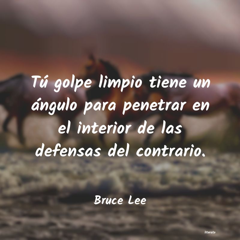 Frases de Bruce Lee