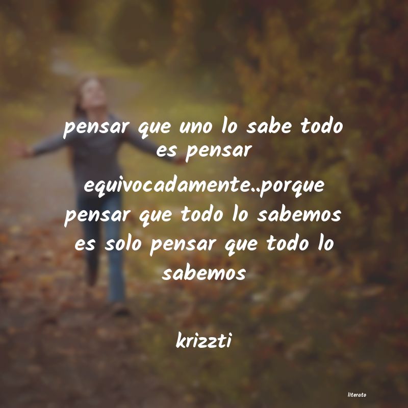 Frases de krizzti