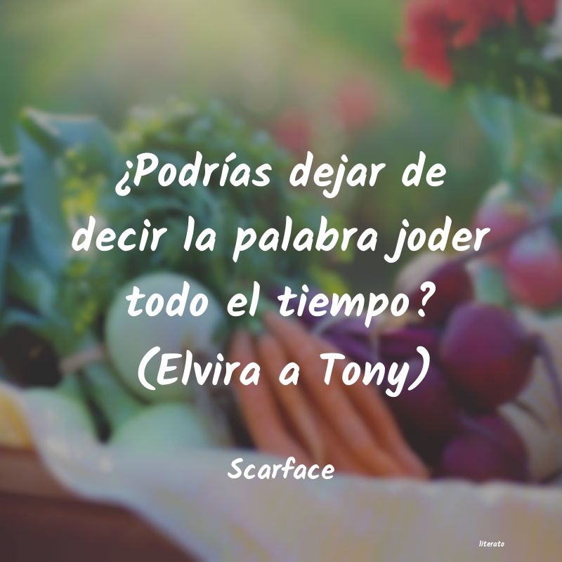 frases de Scarface