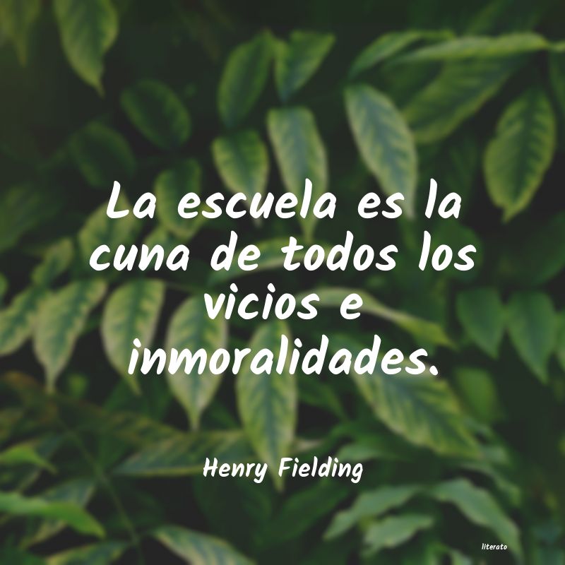 frases de Henry Fielding