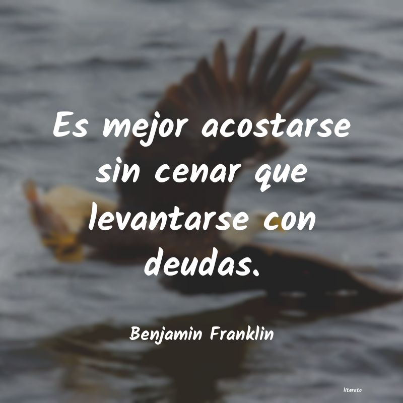 Frases de Benjamin Franklin