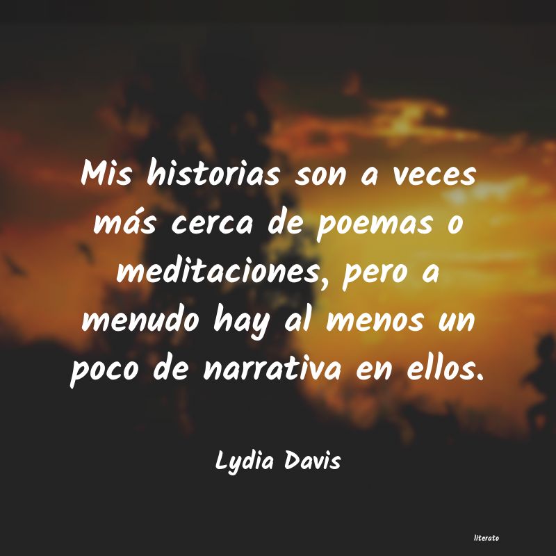 Frases de Lydia Davis