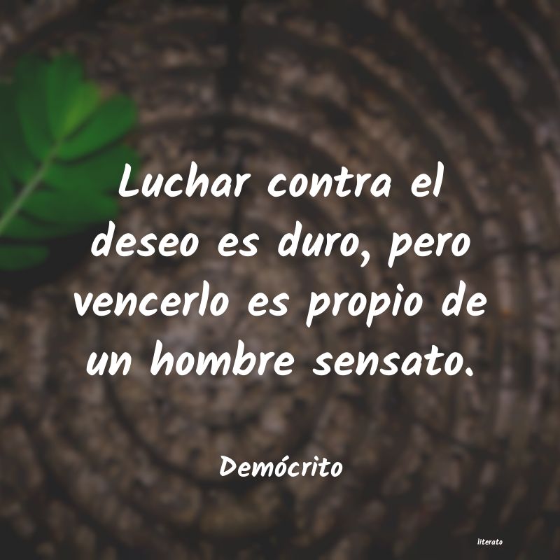 Frases de Demócrito