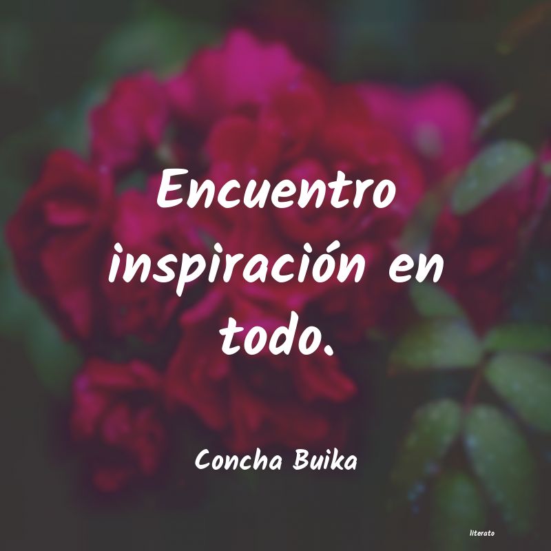 Frases de Concha Buika