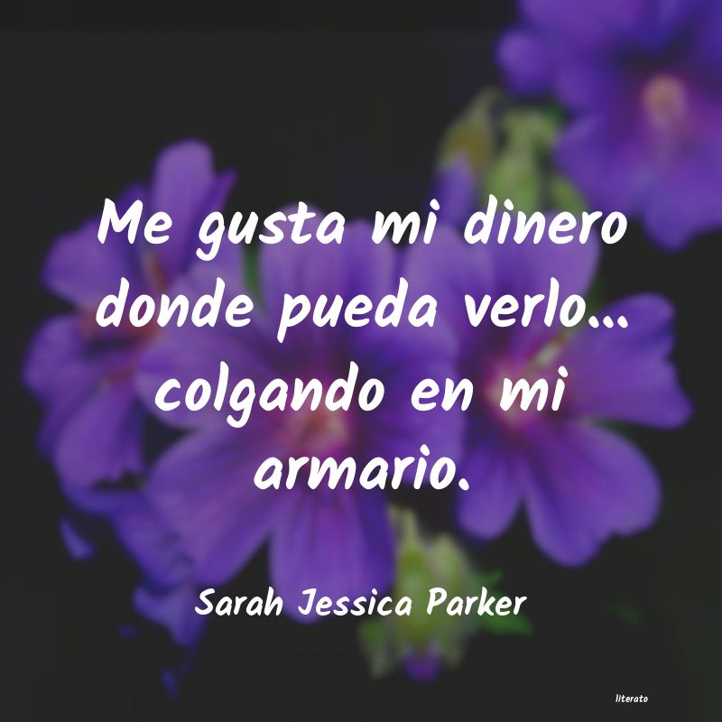 frases de Sarah Jessica Parker