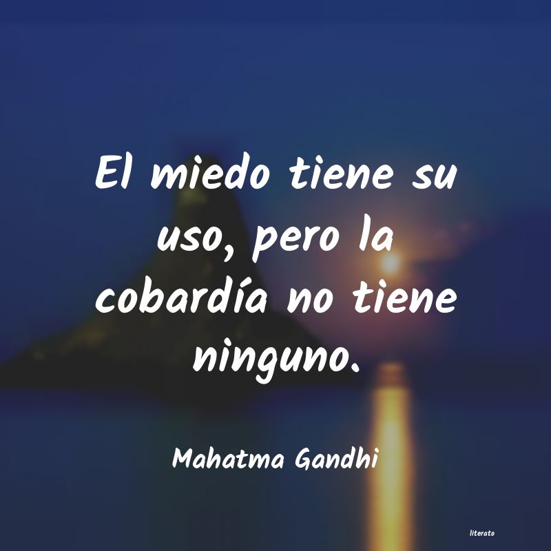 Frases de Mahatma Gandhi