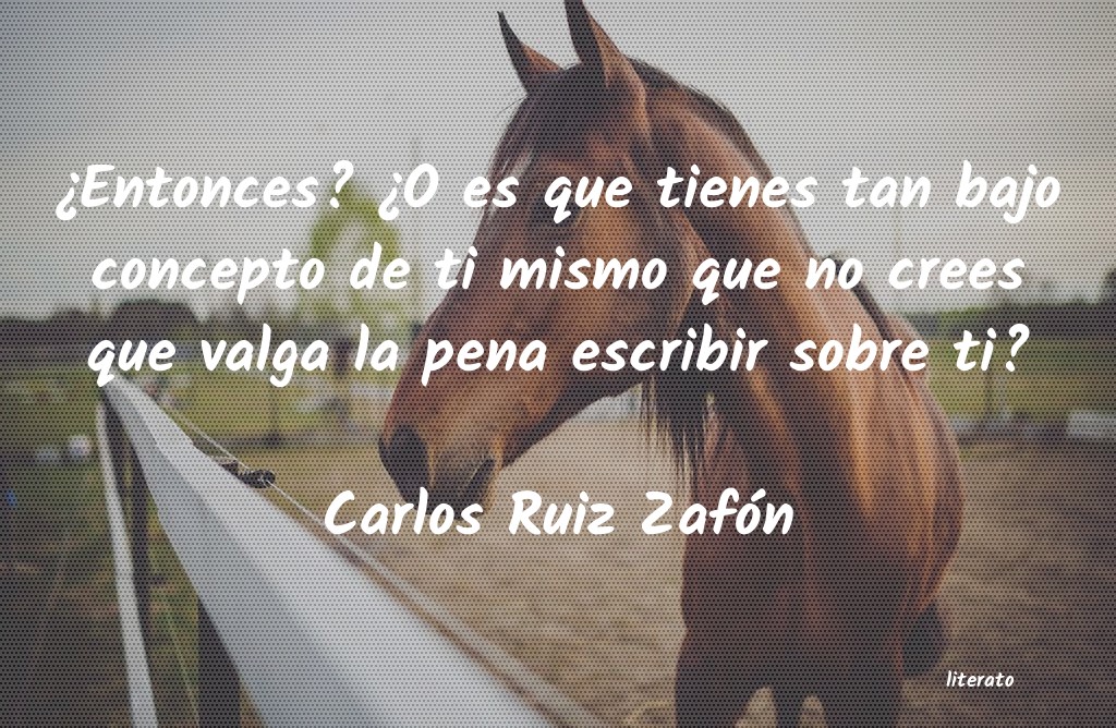 frases de Carlos Ruiz Zafón