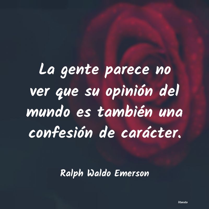 Frases de Ralph Waldo Emerson