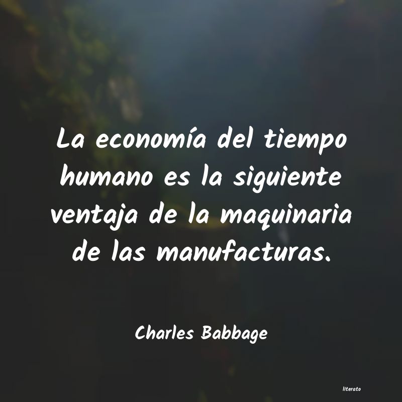 Frases de Charles Babbage