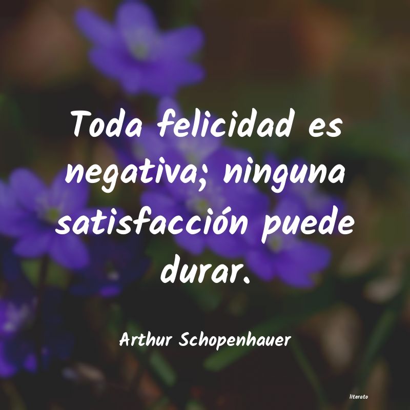 Frases de Arthur Schopenhauer