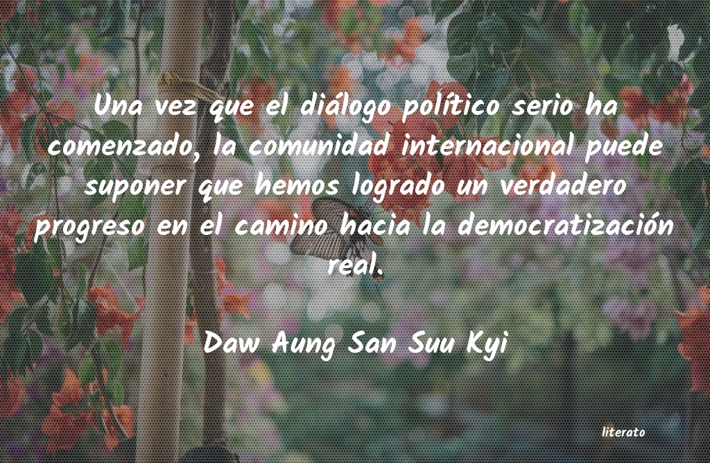 Frases de Daw Aung San Suu Kyi
