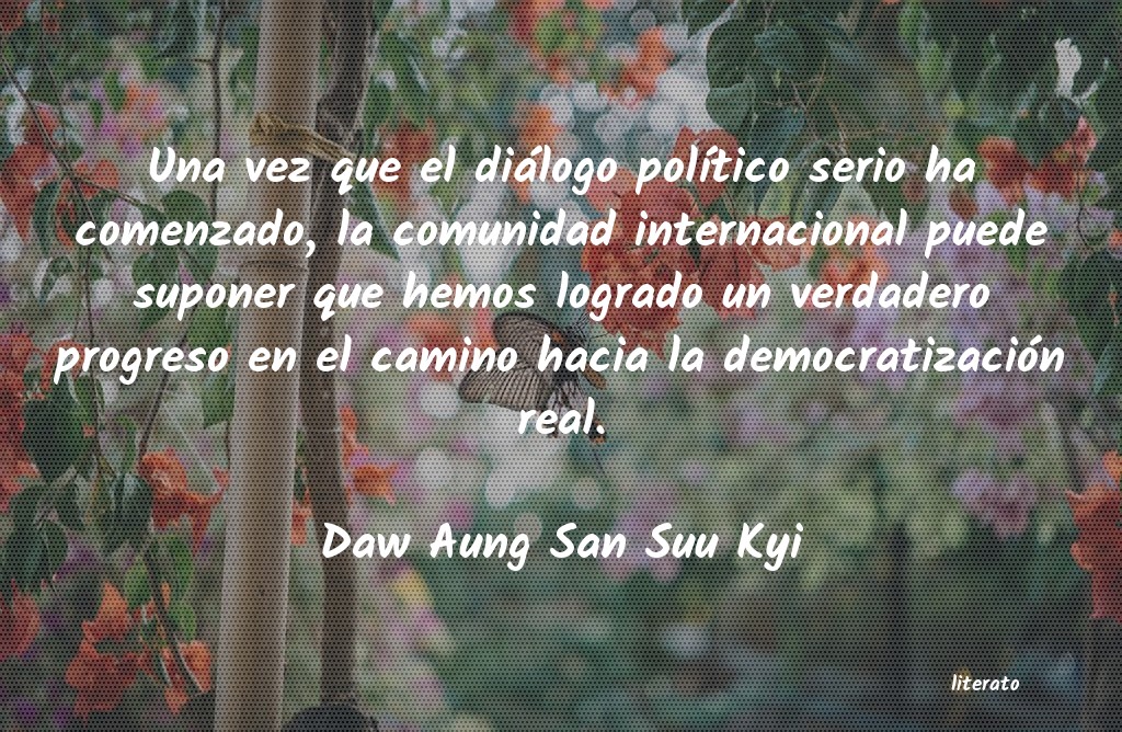frases de Daw Aung San Suu Kyi