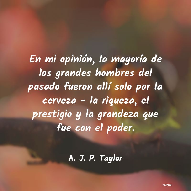 frases de A. J. P. Taylor