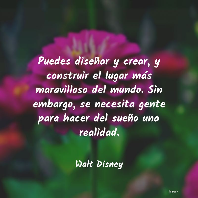 Frases de Walt Disney