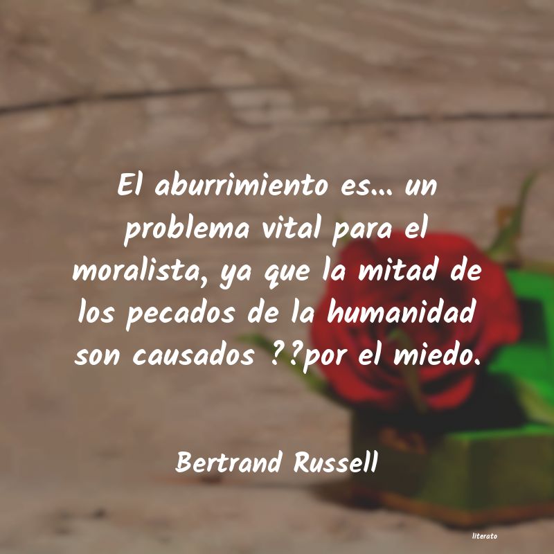 Frases de Bertrand Russell