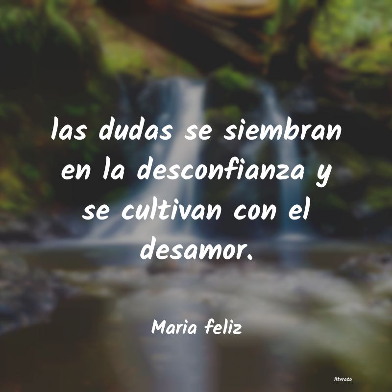 frases de desconfianza en el amor