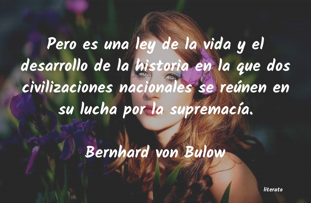 frases de Bernhard von Bulow