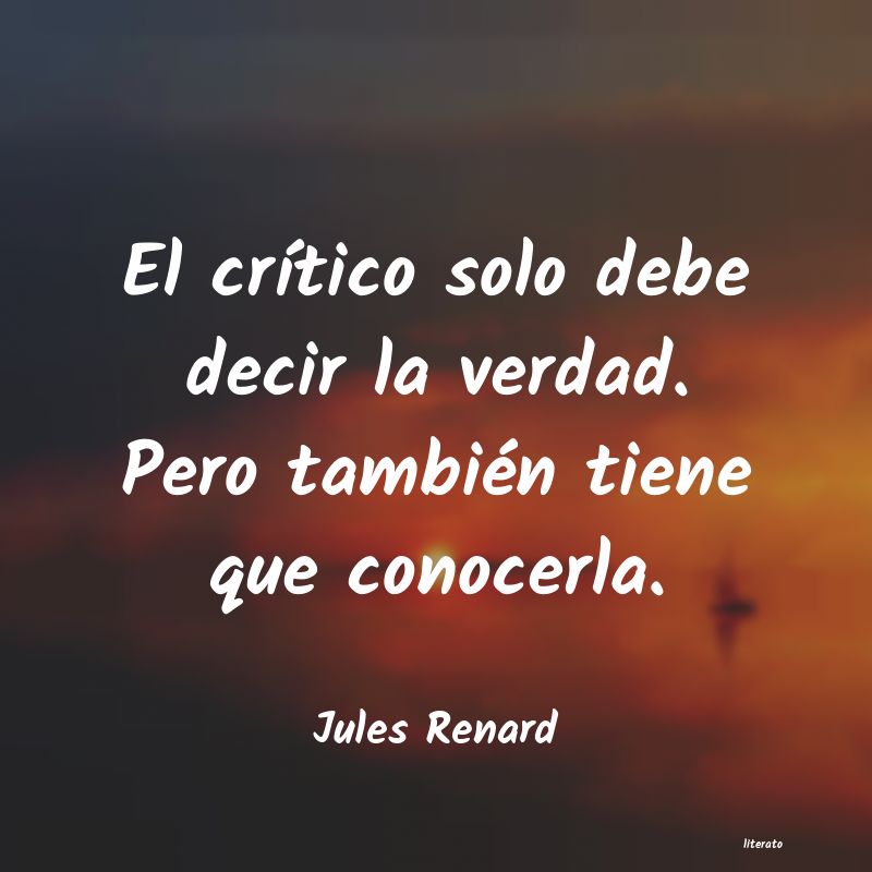 Frases de Jules Renard