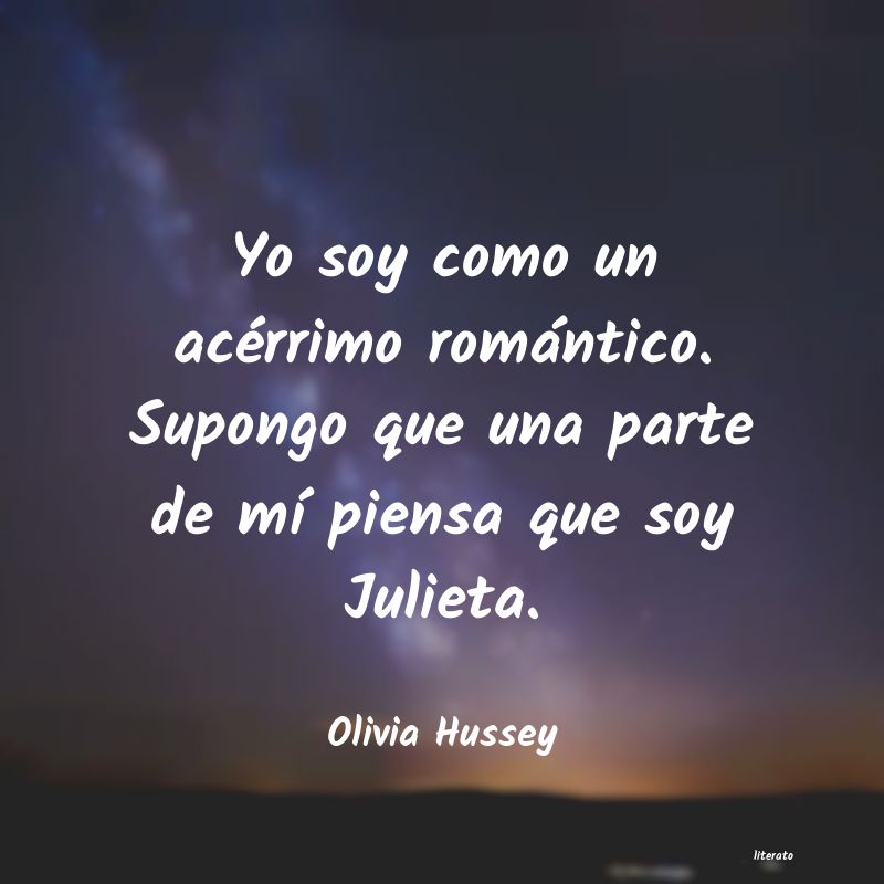 Frases de Olivia Hussey
