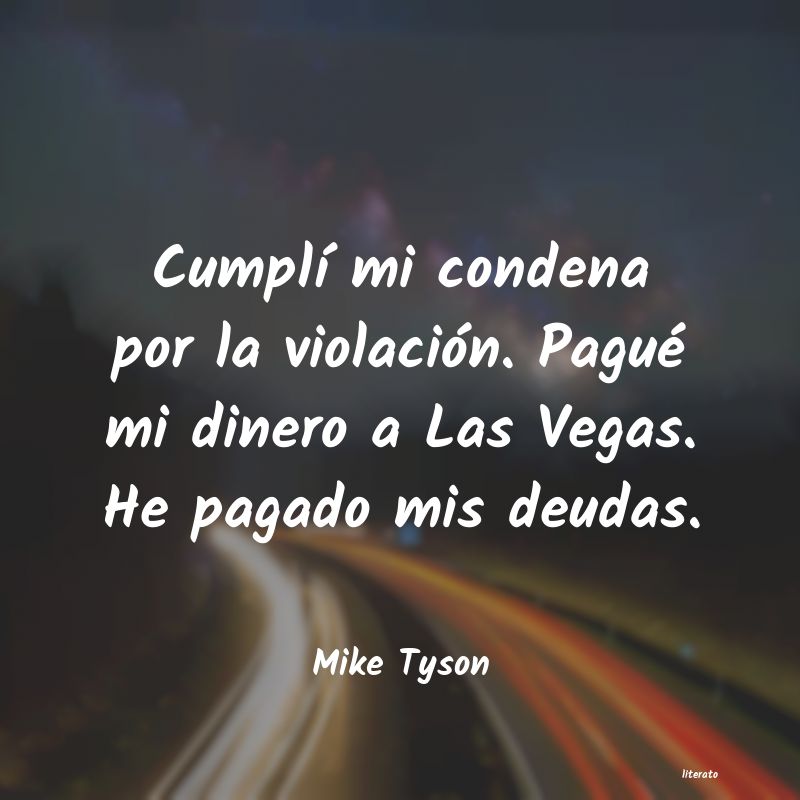 Frases de Mike Tyson