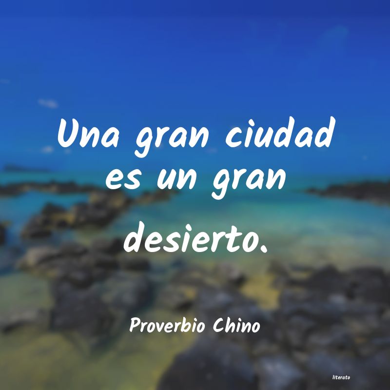 Frases de Proverbio Chino