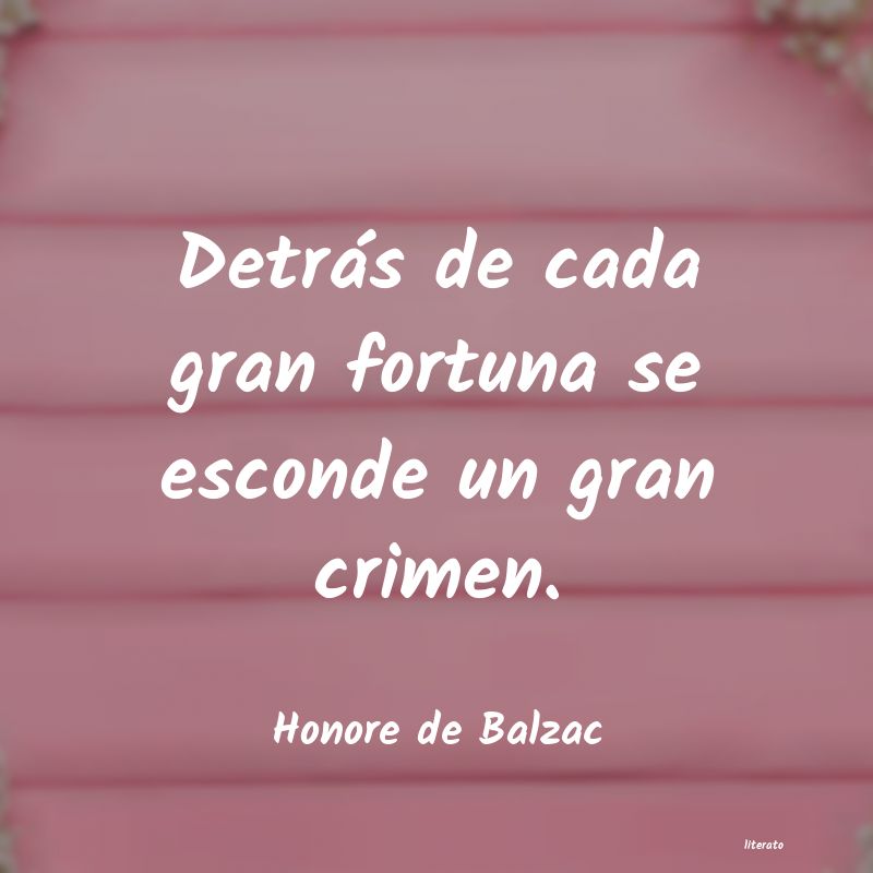 Frases de Honore de Balzac