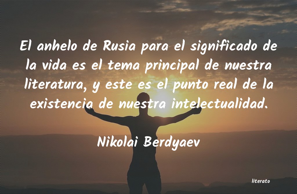 frases de Nikolai Berdyaev